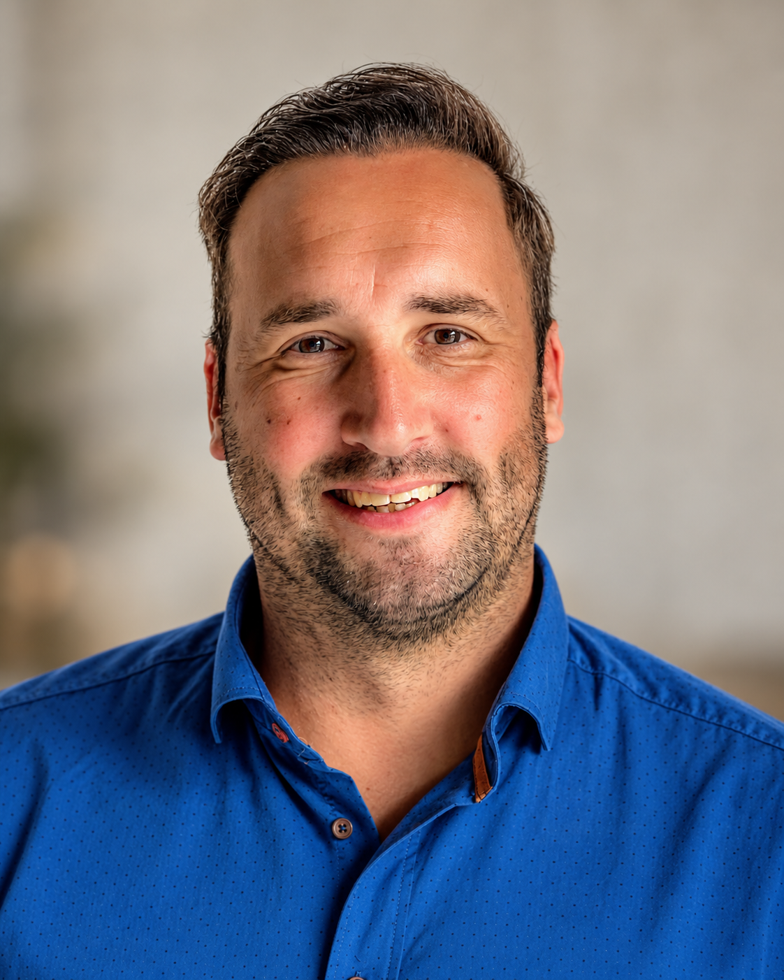Portret van Bram de Hoop, co-founder van NexWare